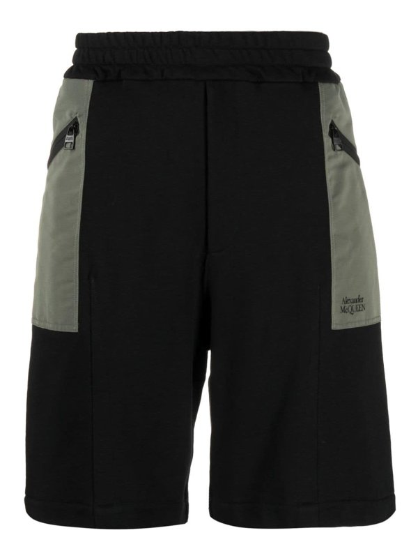 ALEXANDER MCQUEEN: pantaloni shorts - Pantaloncini
