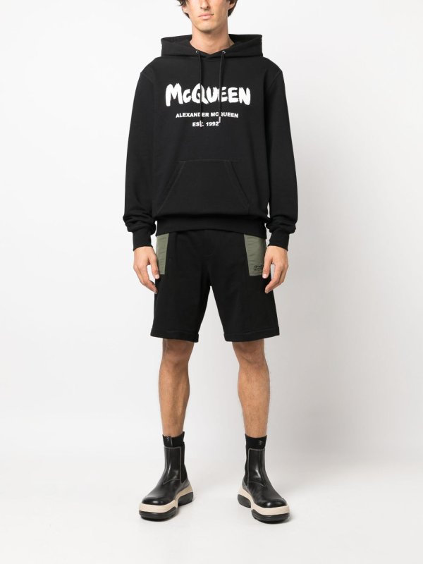 ALEXANDER MCQUEEN: pantaloni shorts online - Pantaloncini