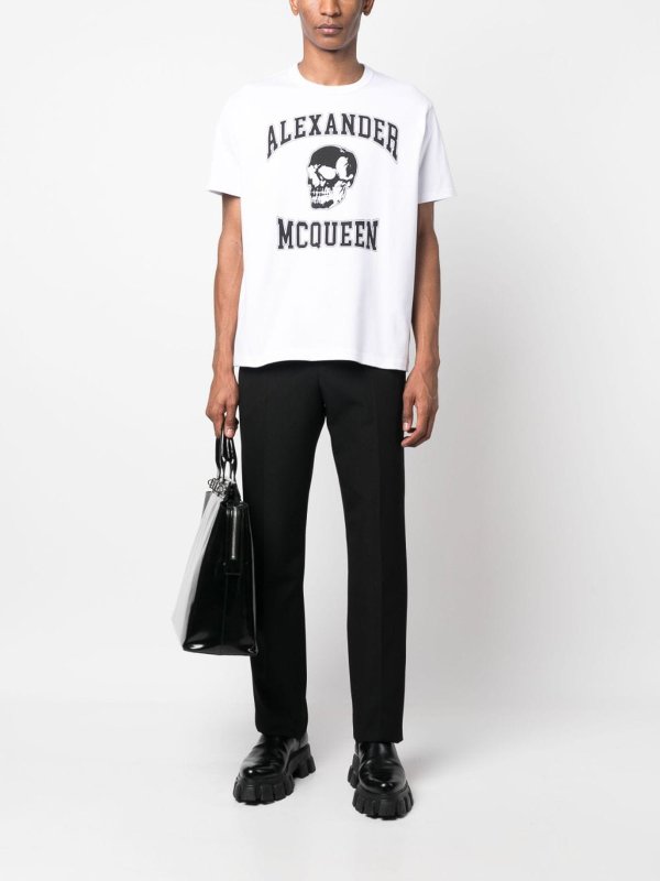 ALEXANDER MCQUEEN buy online Tシャツ - 白