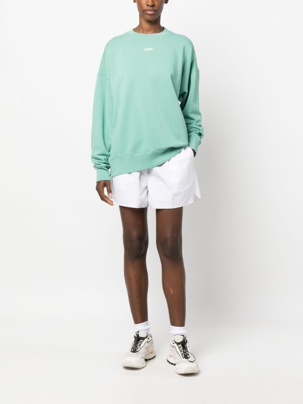 AUTRY: Sweatshirts & Sweaters online - `bicolor` crew-neck sweatshirt