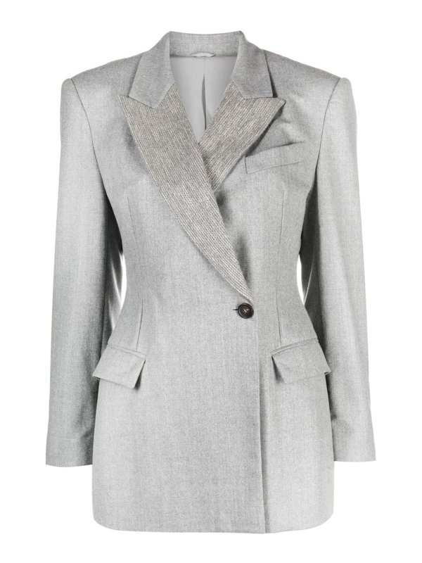 BRUNELLO CUCINELLI: blazers - Blazer