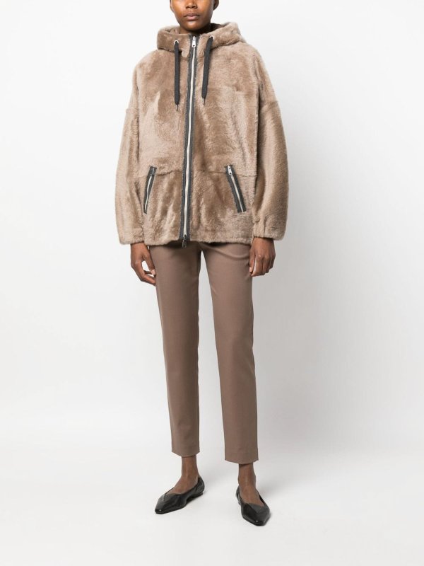 BRUNELLO CUCINELLI: Casualjacken online - Casualjacke - Hellbraun