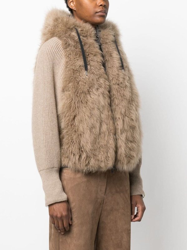BRUNELLO CUCINELLI buy online Full-zip fur jacket