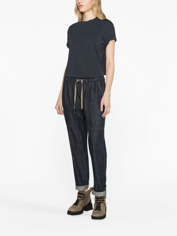 Crew-neck t-shirt shop online: BRUNELLO CUCINELLI