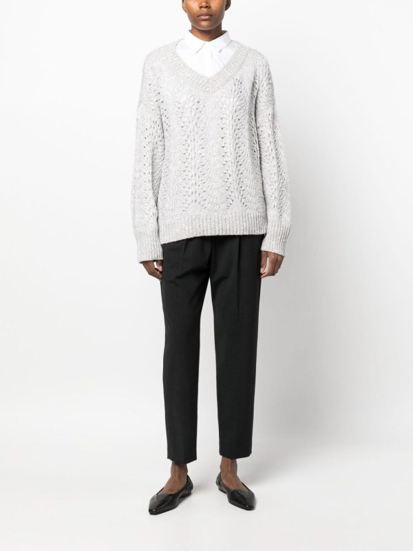 BRUNELLO CUCINELLI: テーラードトラウザー online - ショートパンツ - 黒