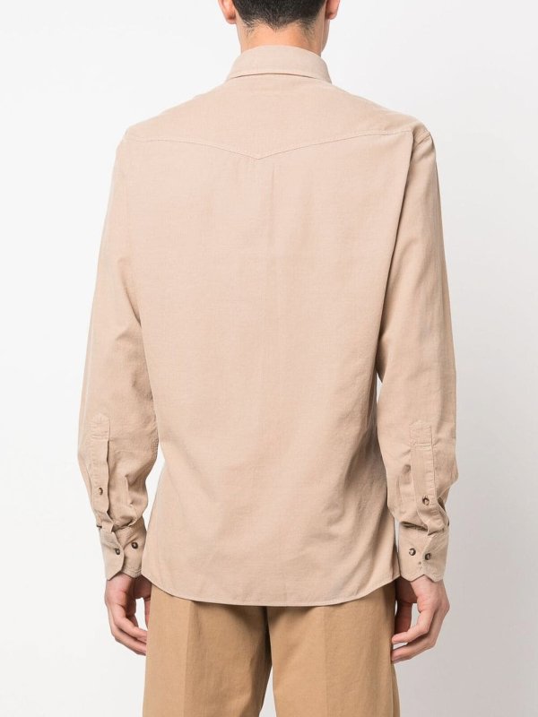 BRUNELLO CUCINELLI buy online シャツ - ライトブラウン