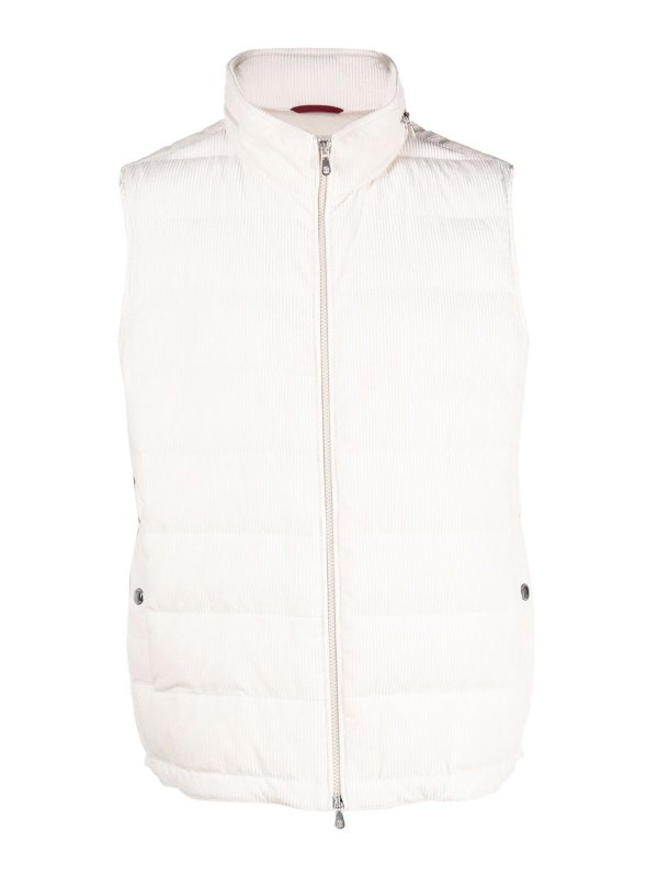 BRUNELLO CUCINELLI: vests - Padded vest