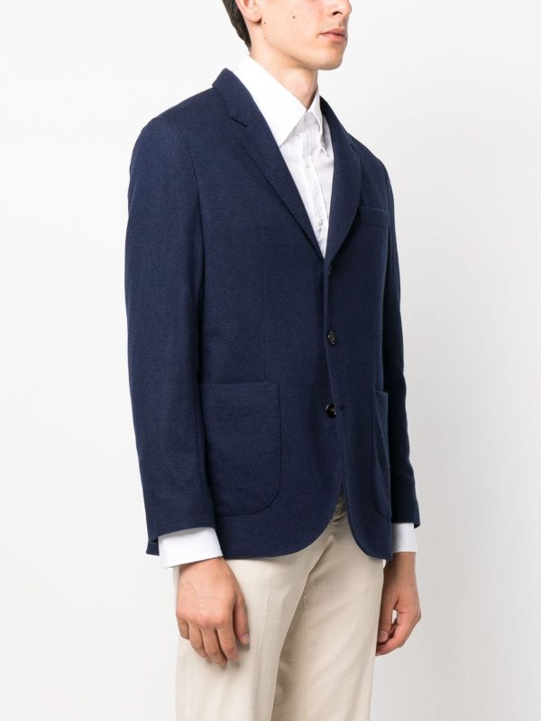 ブレザー - ブルー shop online: BRUNELLO CUCINELLI