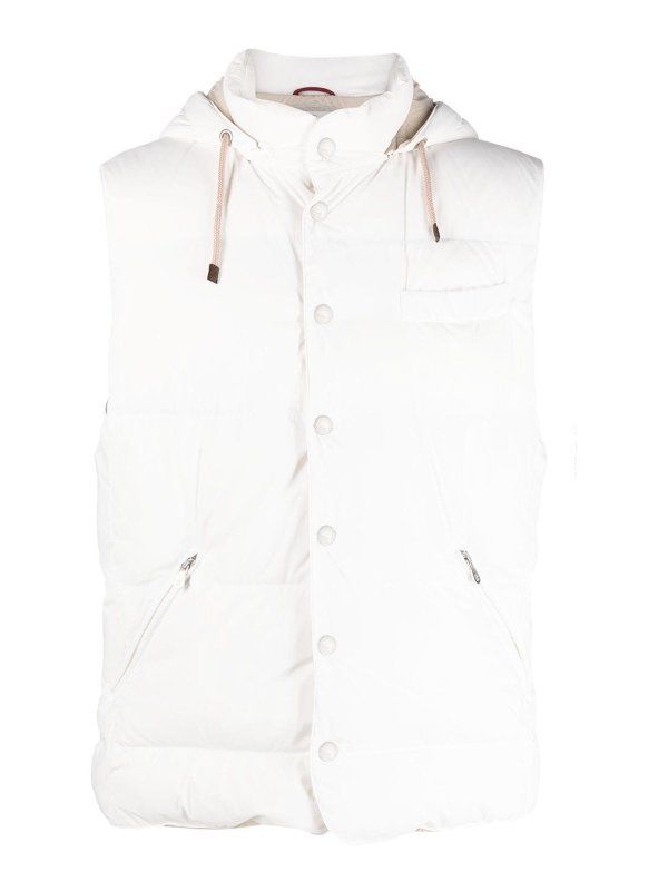 BRUNELLO CUCINELLI: vests - Padded vest