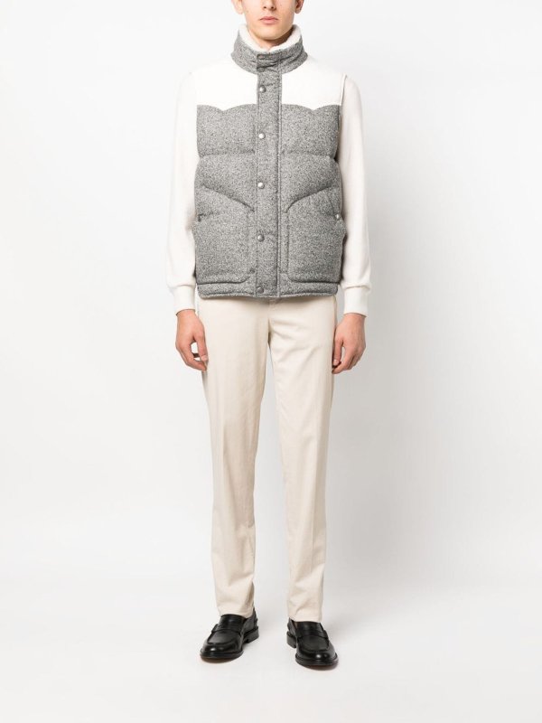 BRUNELLO CUCINELLI: vests online - Padded vest