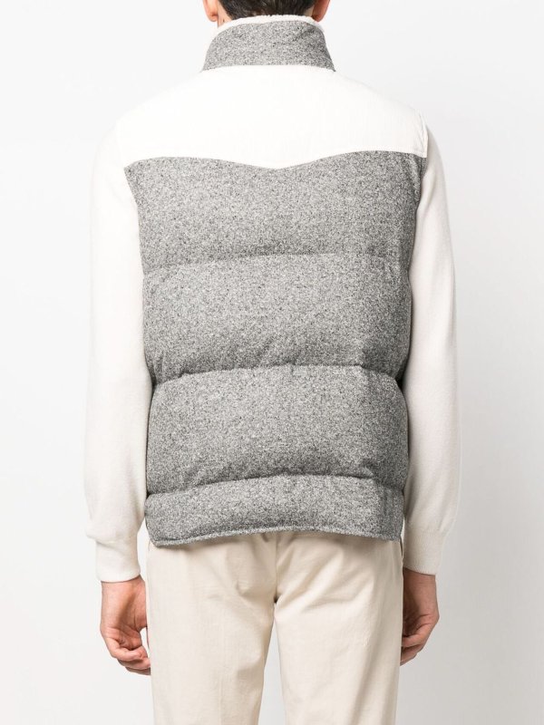 Padded vest shop online: BRUNELLO CUCINELLI