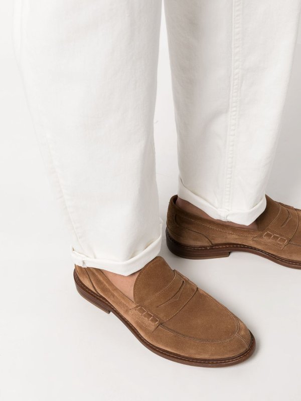 The Best Shops BRUNELLO CUCINELLI: トラウザーショーツ - ショートパンツ - クリーム