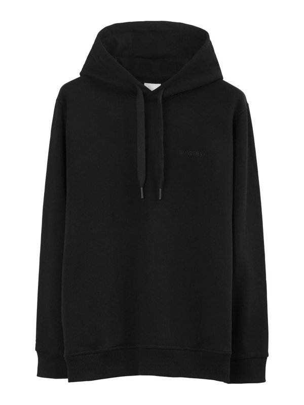 BURBERRY: Sudaderas y suéteres - Sudadera - Negro