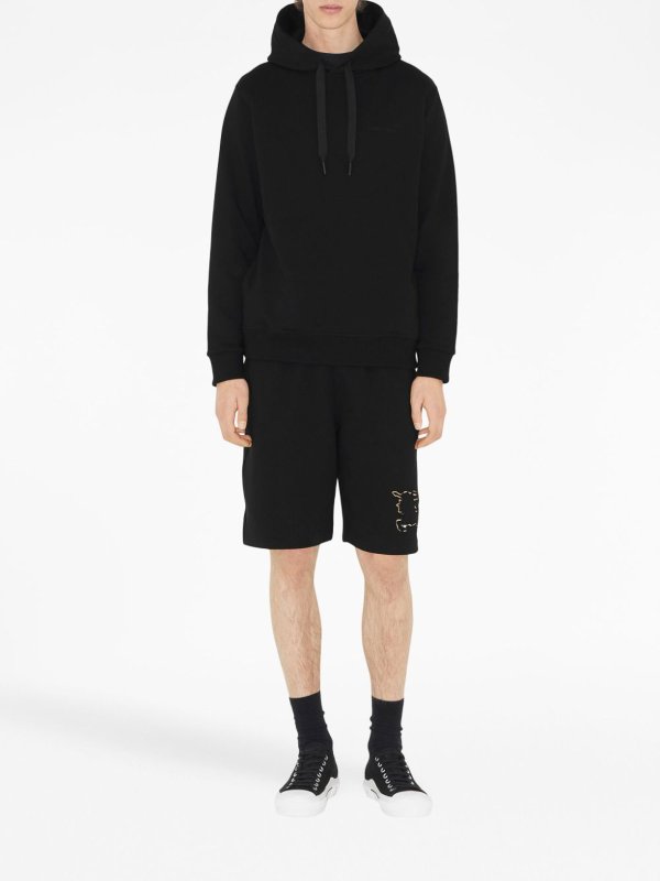 BURBERRY: Sudaderas y suéteres online - Sudadera - Negro