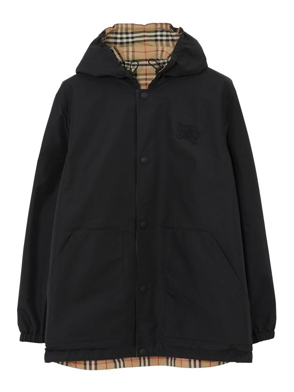 BURBERRY: casual jackets - `rainford` padded jacket