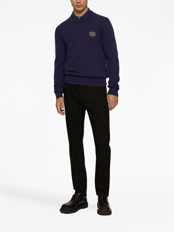 DOLCE & GABBANA: ブーツカットジーンズ online - ブーツカットジーンズ - ライトウォッシュ