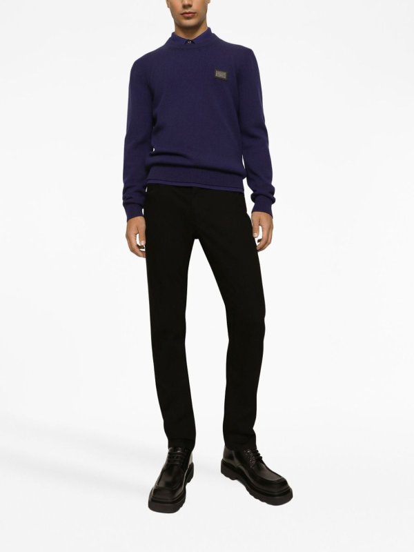 ブーツカットジーンズ - ライトウォッシュ shop online: DOLCE & GABBANA