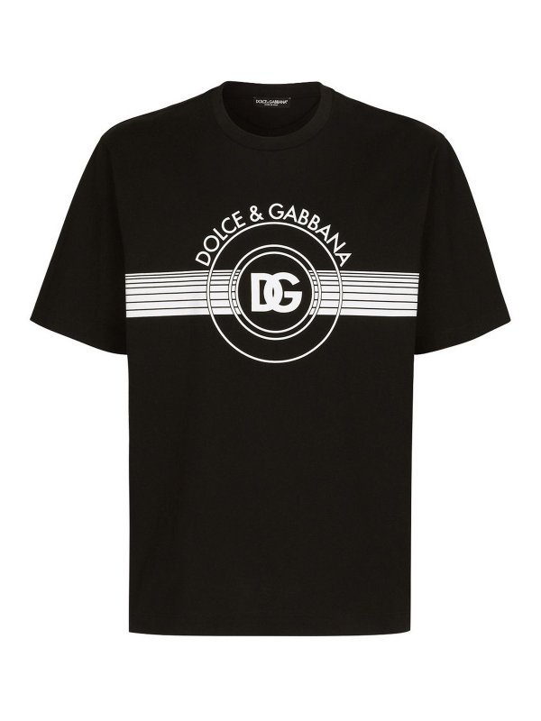 DOLCE & GABBANA: T-shirts - T-Shirt - Noir