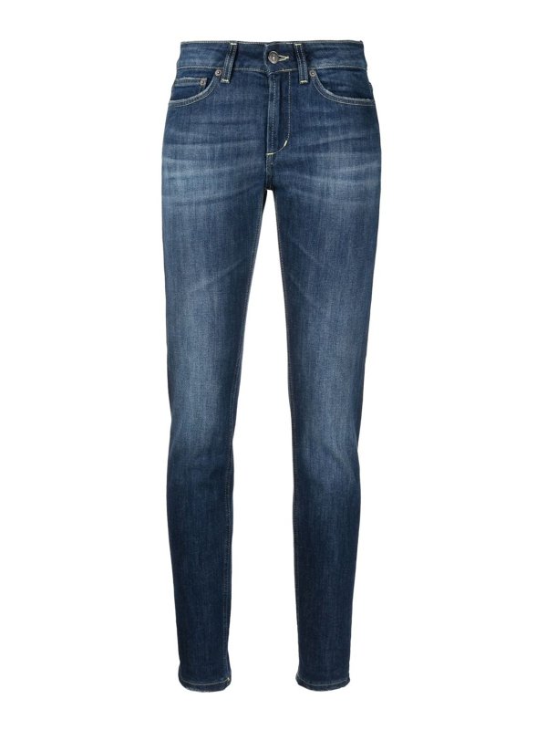 DONDUP: Jeans évasés - Jean Bootcut - Bleu