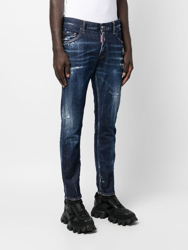 The Best Shops DSQUARED2: bootcut jeans - `skater` 5-pocket jeans
