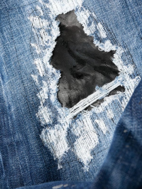 The Best Shops DSQUARED2: ブーツカットジーンズ - ブーツカットジーンズ - ダークブルー