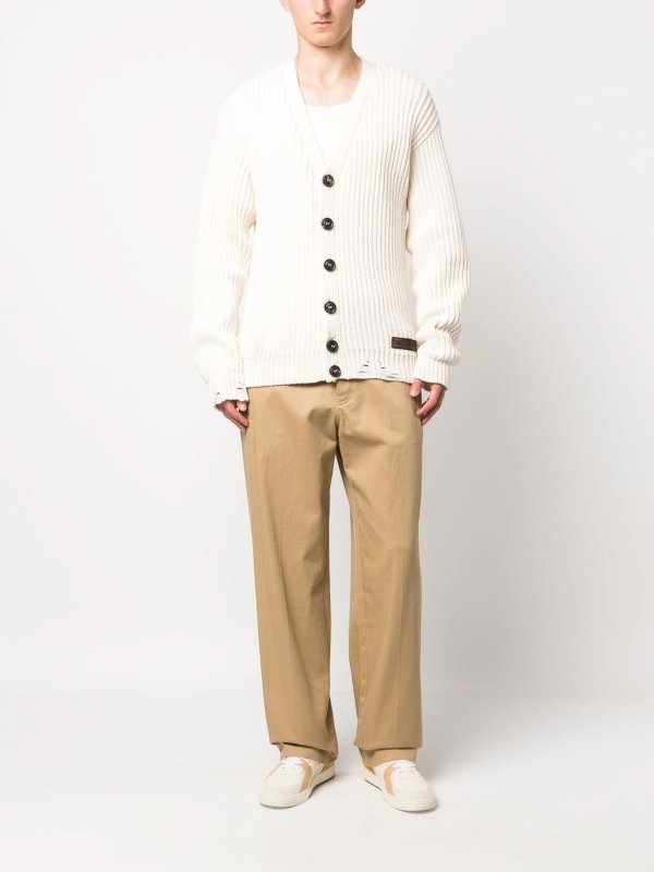 DSQUARED2: Cárdigans online - Cárdigan - Blanco