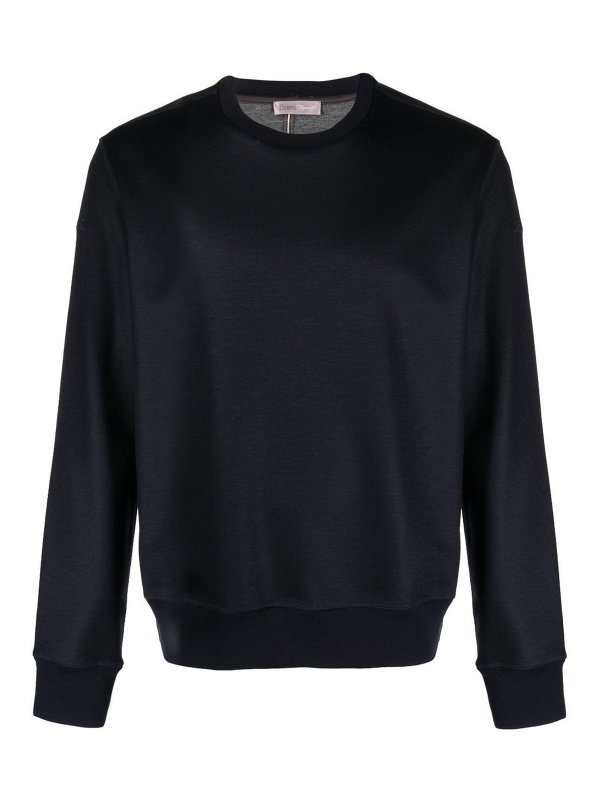 HERNO: Sweatshirts & Pulls - Sweat-Shirts - Bleu