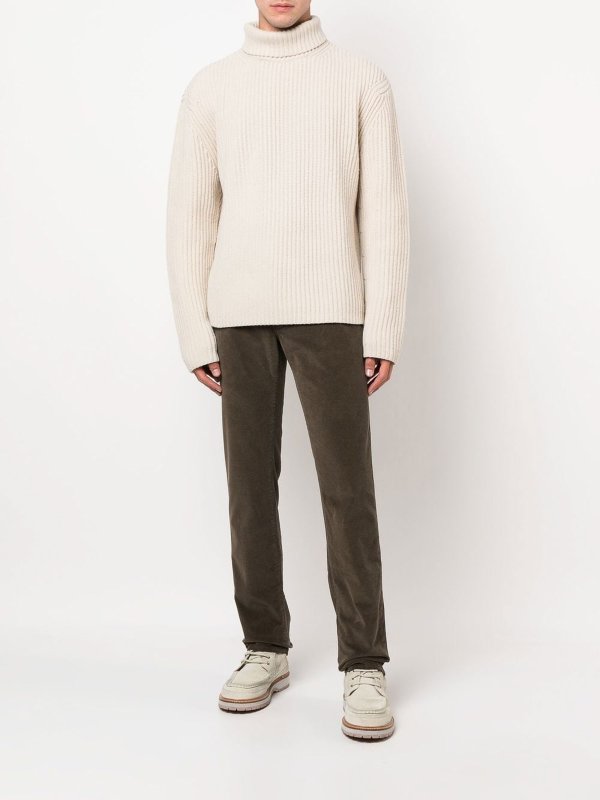 JACOB COHEN: Jeans évasés online - Jean Bootcut - Marron