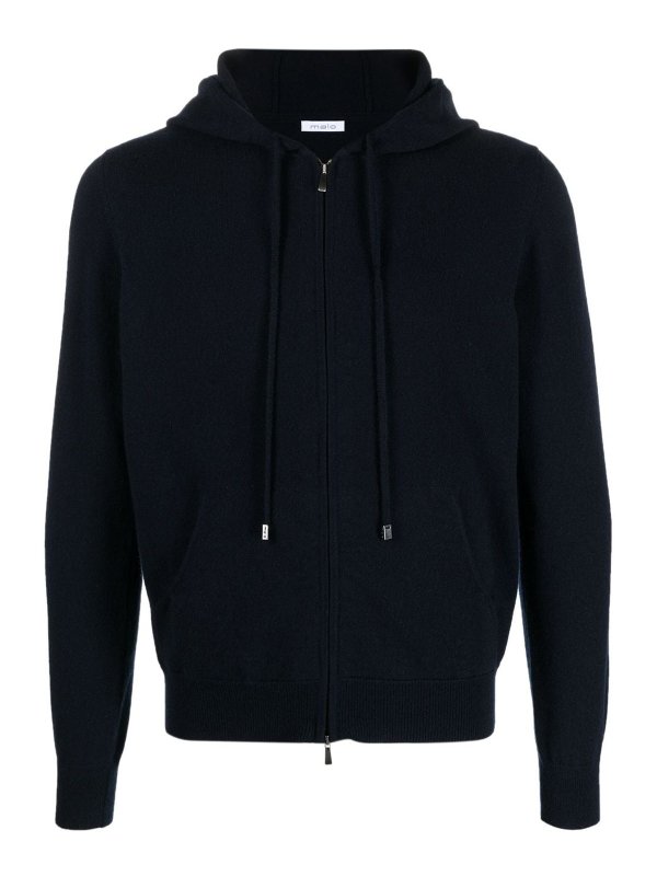 MALO: giacche casual - Bomber full zip con cappuccio