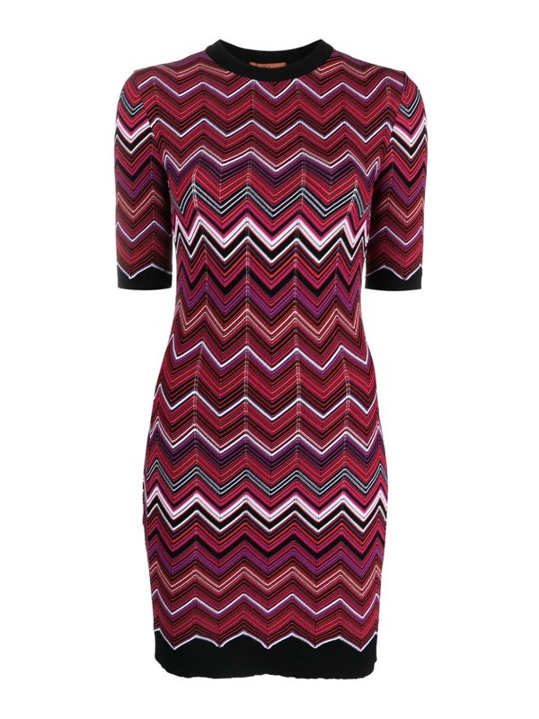 MISSONI: short dresses - Half sleeve mini dress