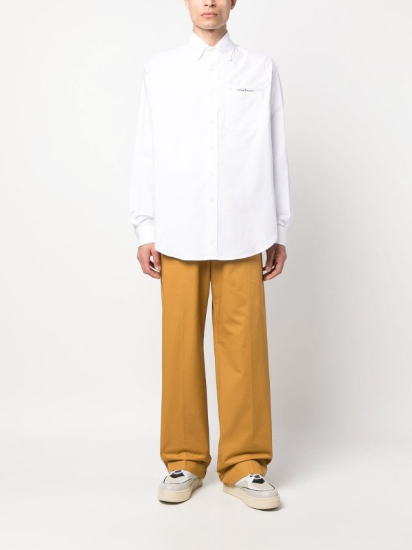 Palm Angels: Hemden online - Hemd - Weiß