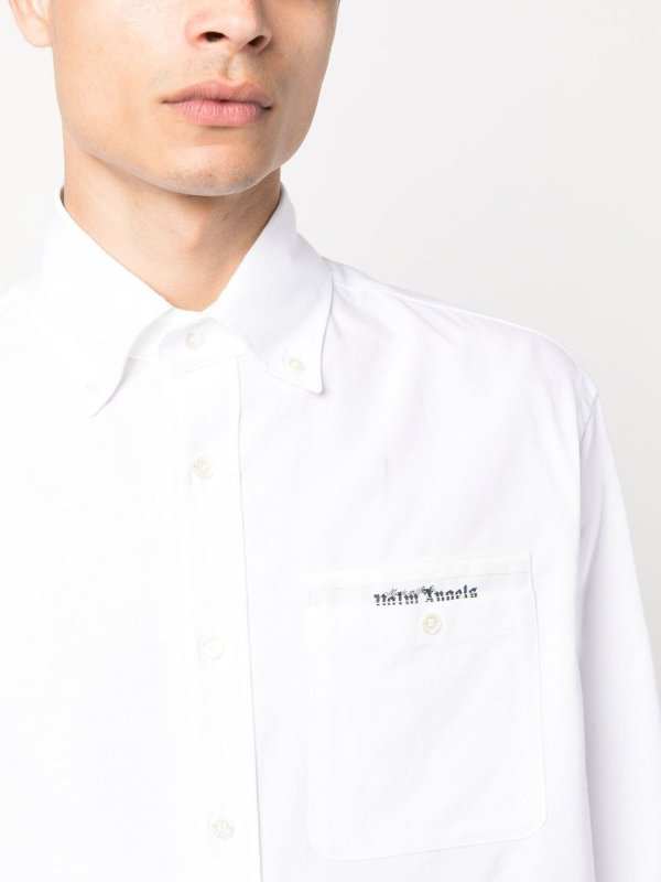 Hemd - Weiß shop online: Palm Angels