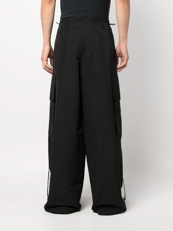 Palm Angels buy online Pantaloni paracadute `pa monogram`