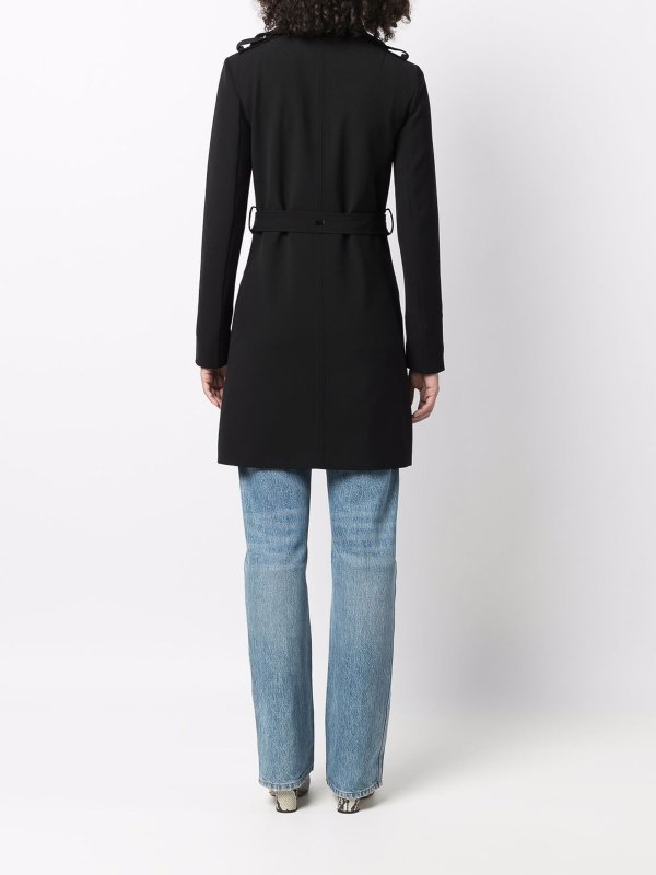 The Best Shops PATRIZIA PEPE: Kurze Mäntel - Kurzer Mantel - Schwarz