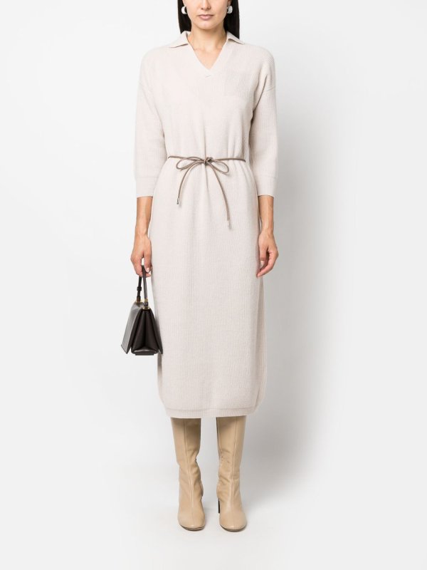 PESERICO: Vestidos media pierna online - Vestido Midi - Gris