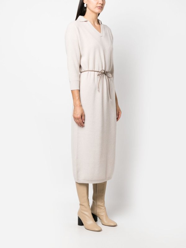 The Best Shops PESERICO: Vestidos media pierna - Vestido Midi - Gris