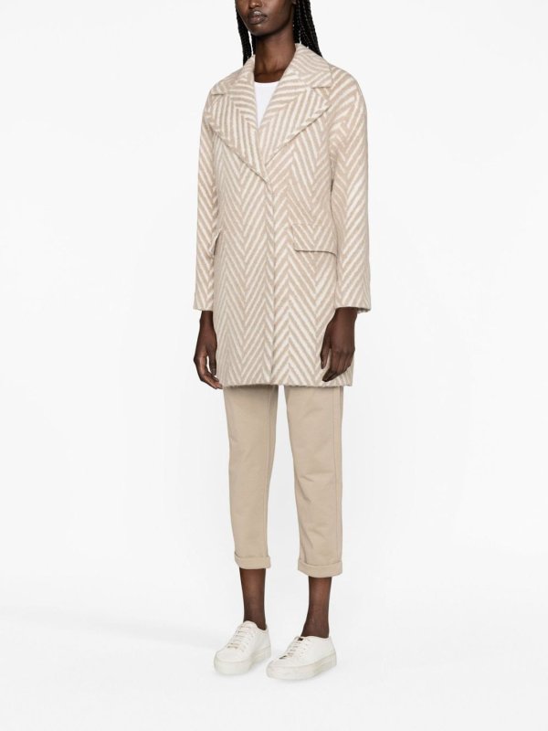 Double-breasted coat shop online: PESERICO