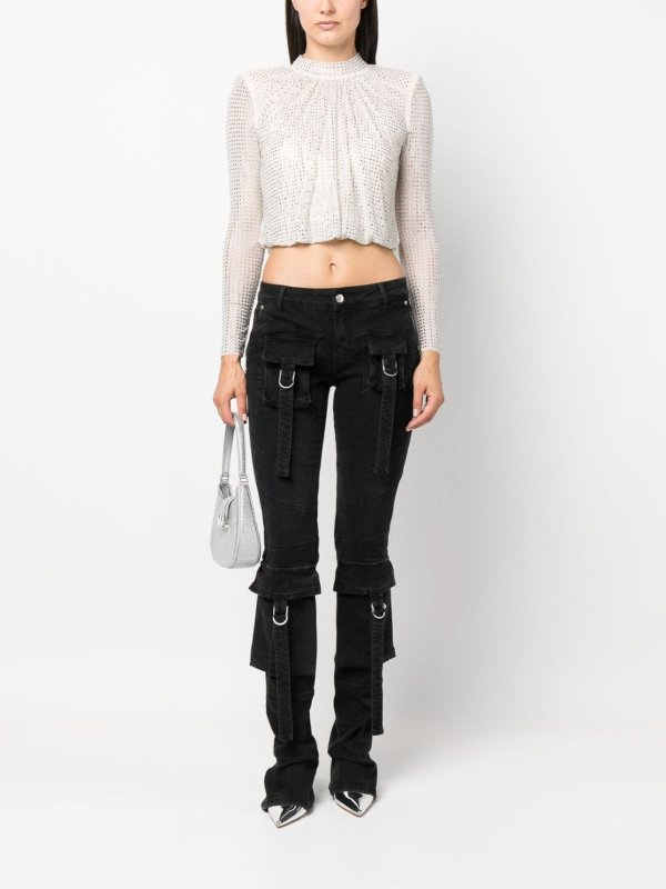 Self Portrait: Tops & Tank tops online - Rhinestone top