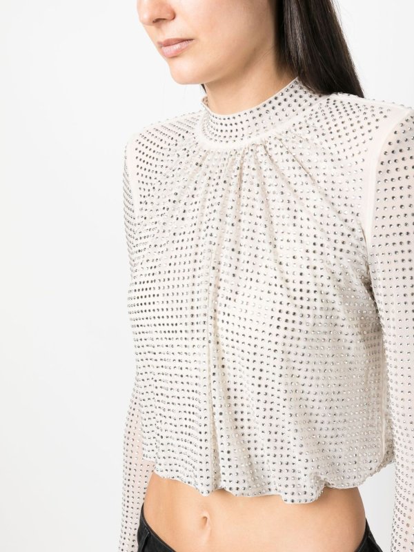 The Best Shops Self Portrait: Tops & Tank tops - Rhinestone top