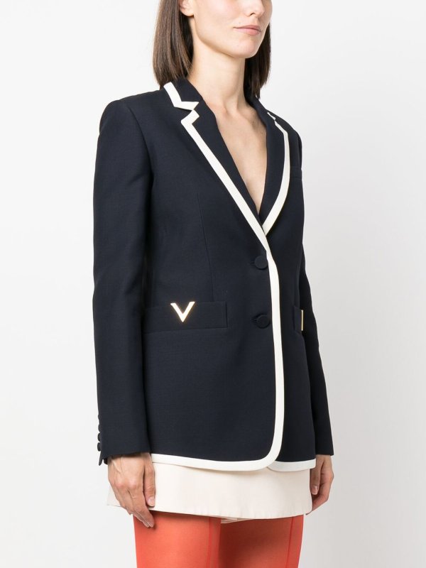 `couture` blazer shop online: VALENTINO