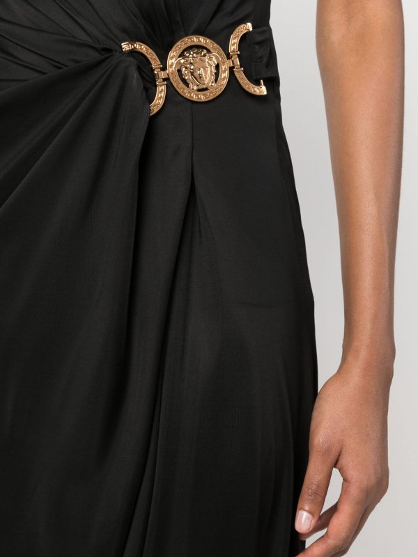 Vestido Midi - Negro shop online: VERSACE