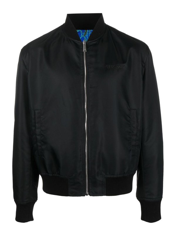 VERSACE: blazers - `baroque` print blouson