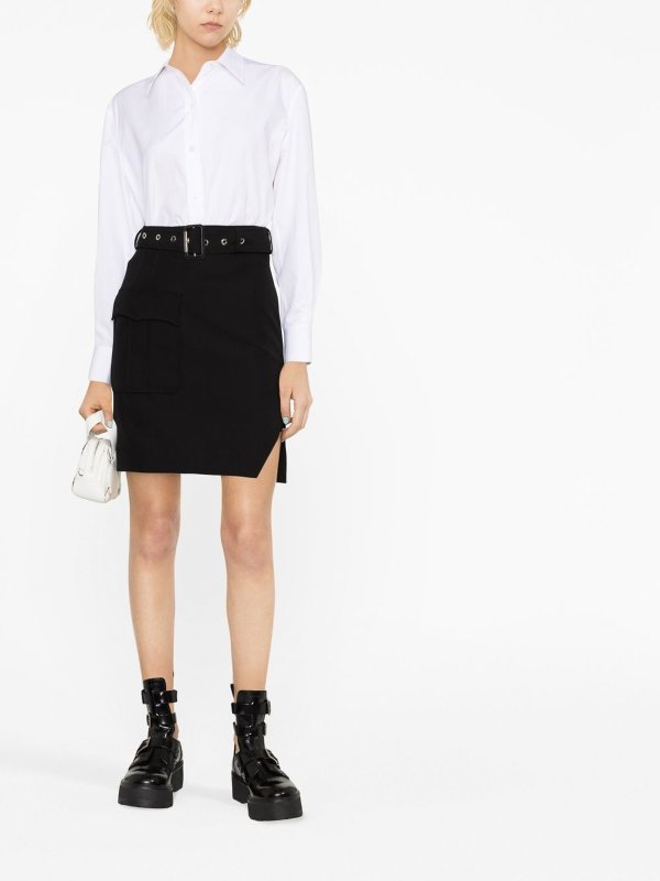 ALEXANDER MCQUEEN: Jupes midi et au genou online - Jupe Midi - Noir