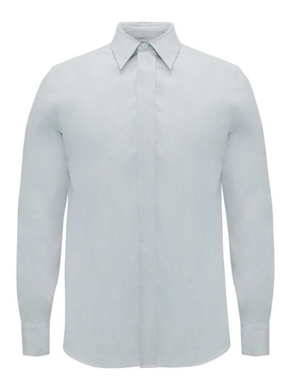 ALEXANDER MCQUEEN: shirts - Folded placket shirt
