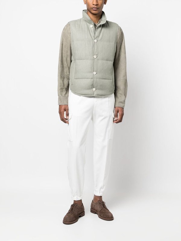 BRUNELLO CUCINELLI: padded jackets online - Down vest
