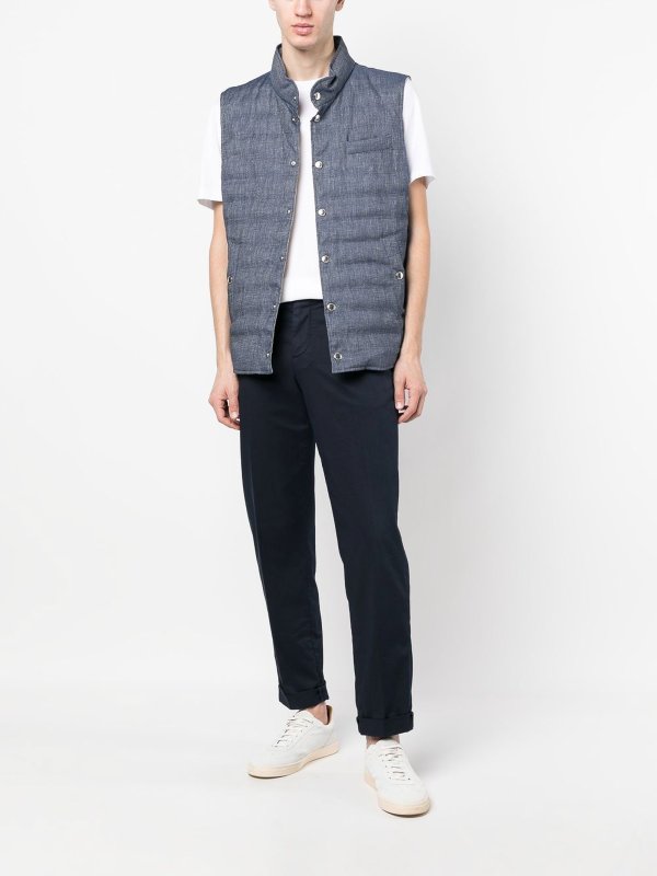 BRUNELLO CUCINELLI: vests online - Padded vest