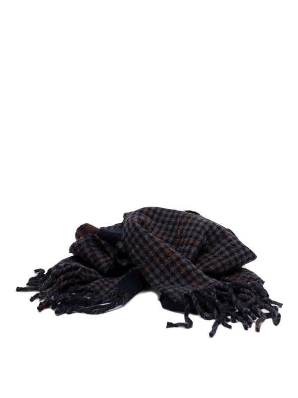 BRUNELLO CUCINELLI: スカーフ - スカーフ - グレー