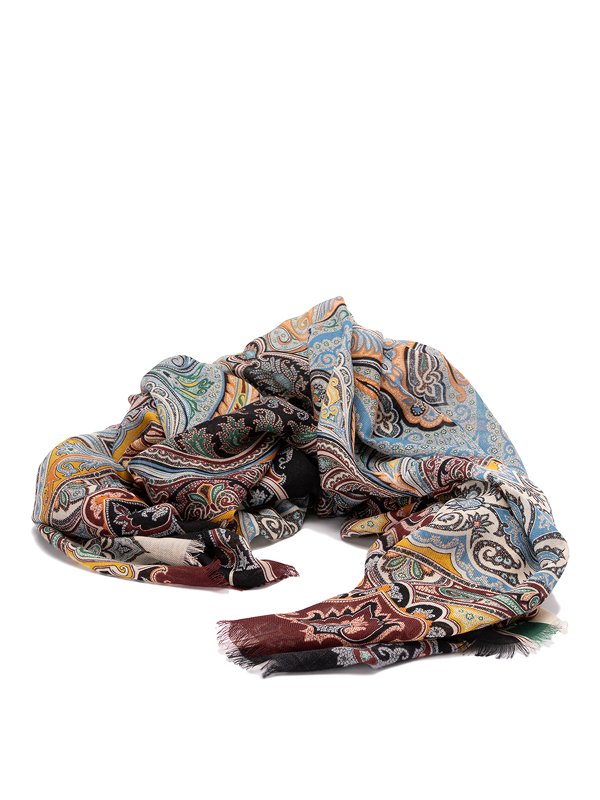 ETRO: scarves - `bombay` shawl