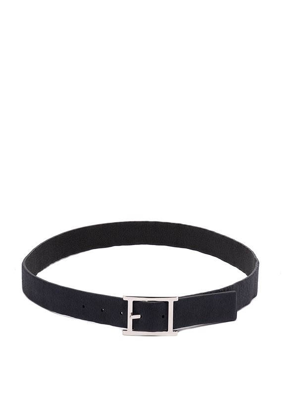 ORCIANI: belts - `chevrette double elast` leather belt