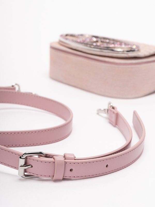クロスボディバッグ - ピンク shop online: DIESEL